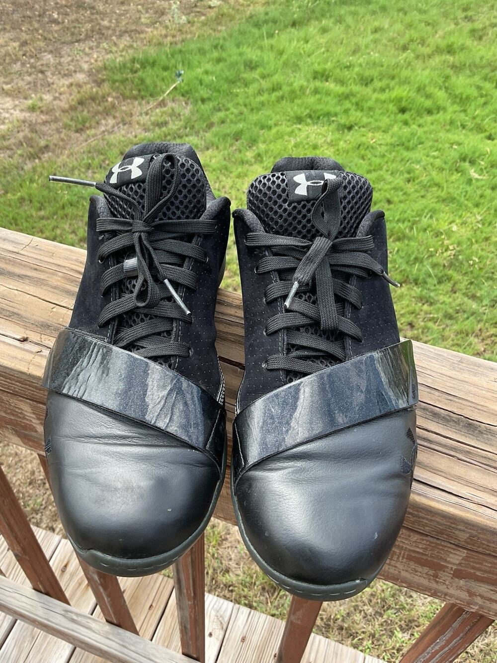 Under Armour Men's Micro G Black Ice Low Basketball Shoes Size 11